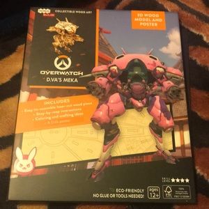 3-D Buildable D.Va’s Model